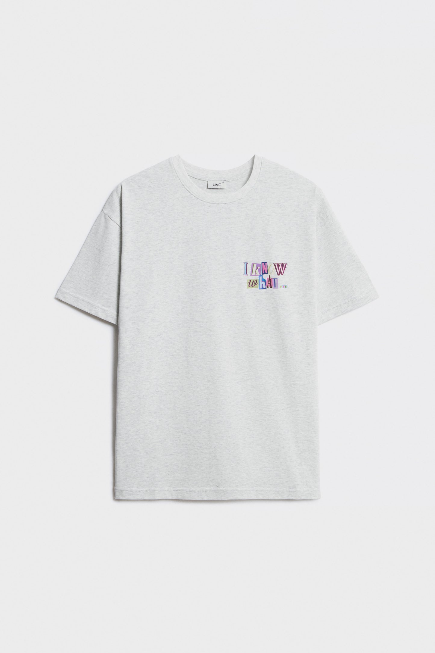 LIGHT GREY MELANGE