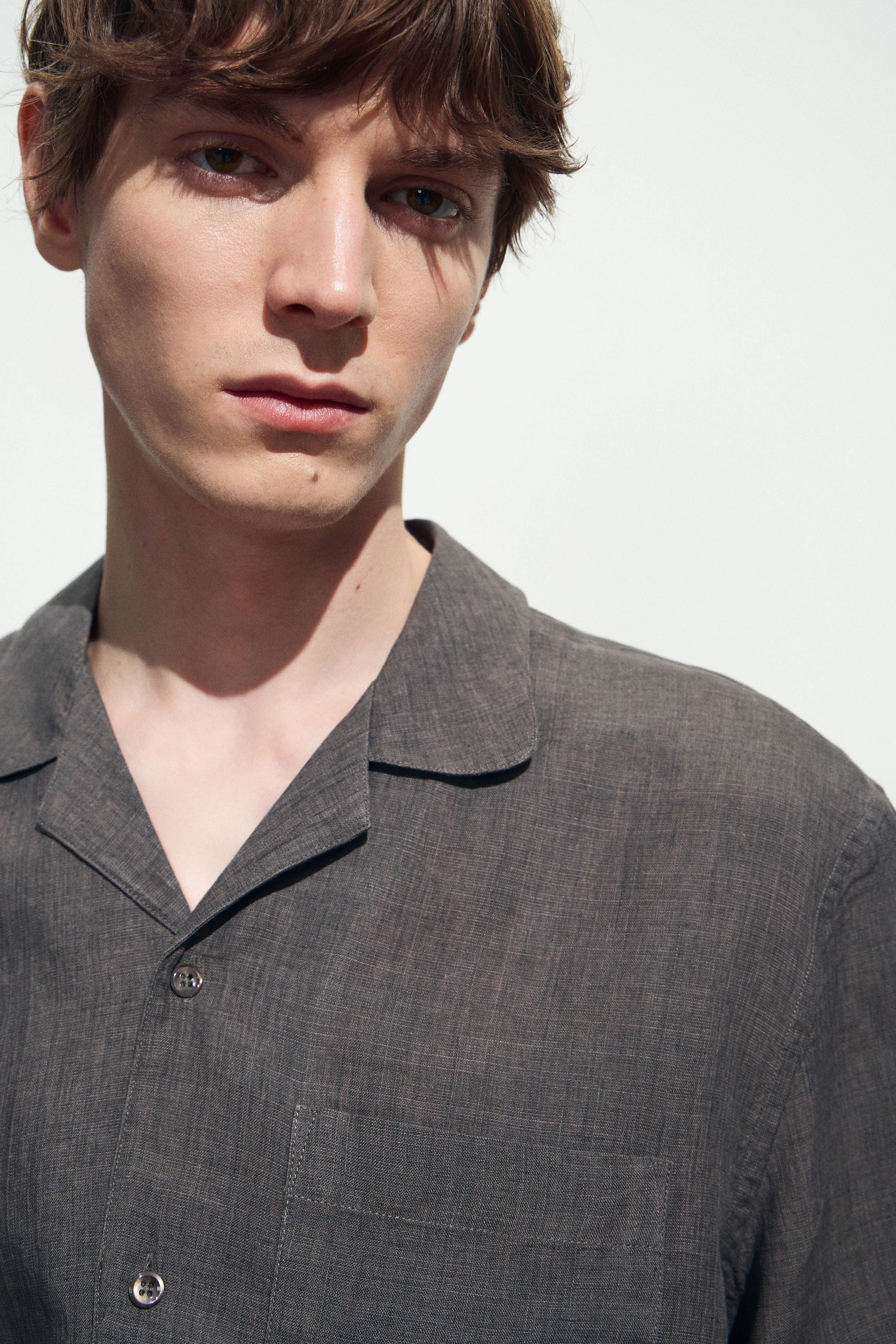 GRAY BROWN MELANGE
