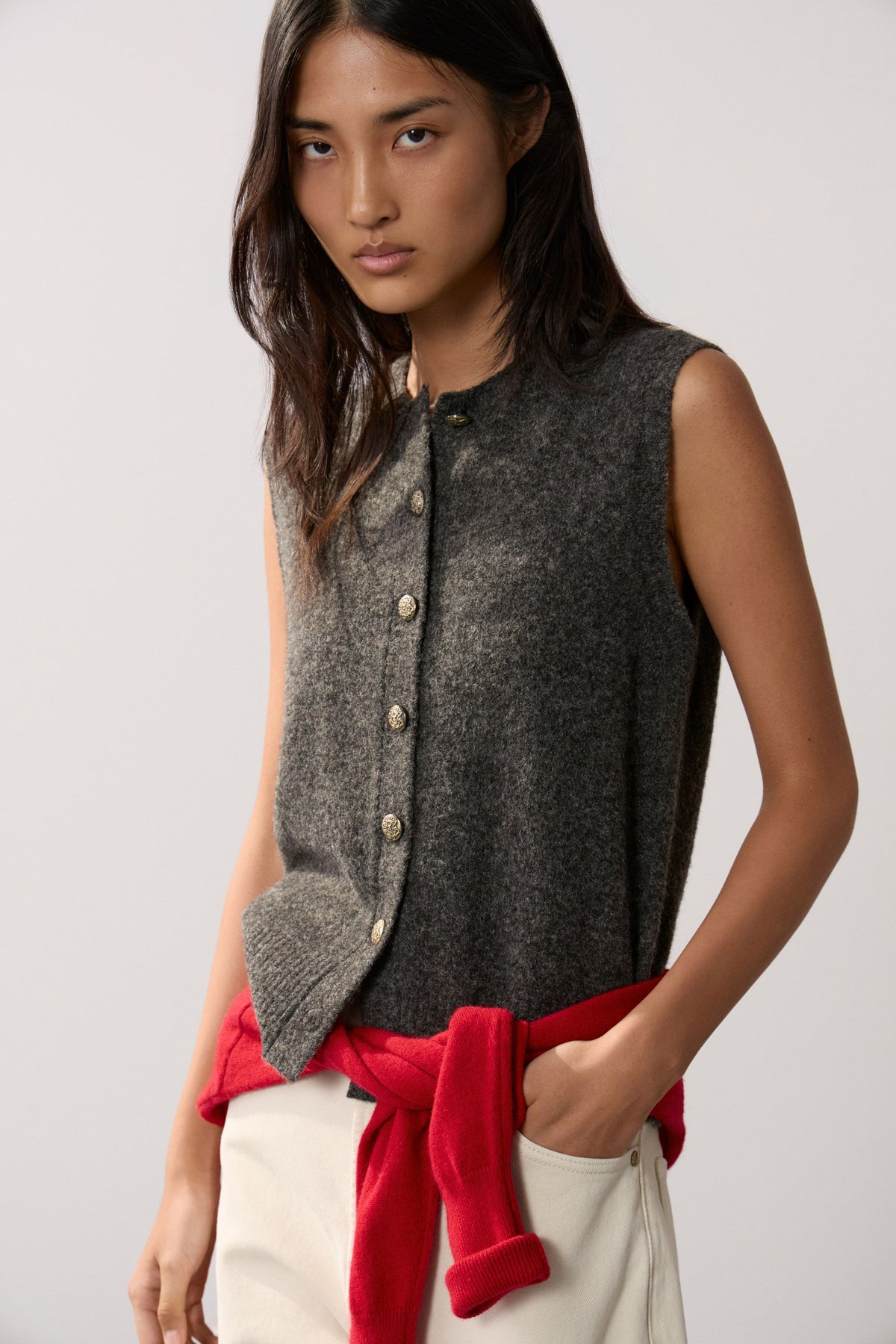 DARK GREY MELANGE
