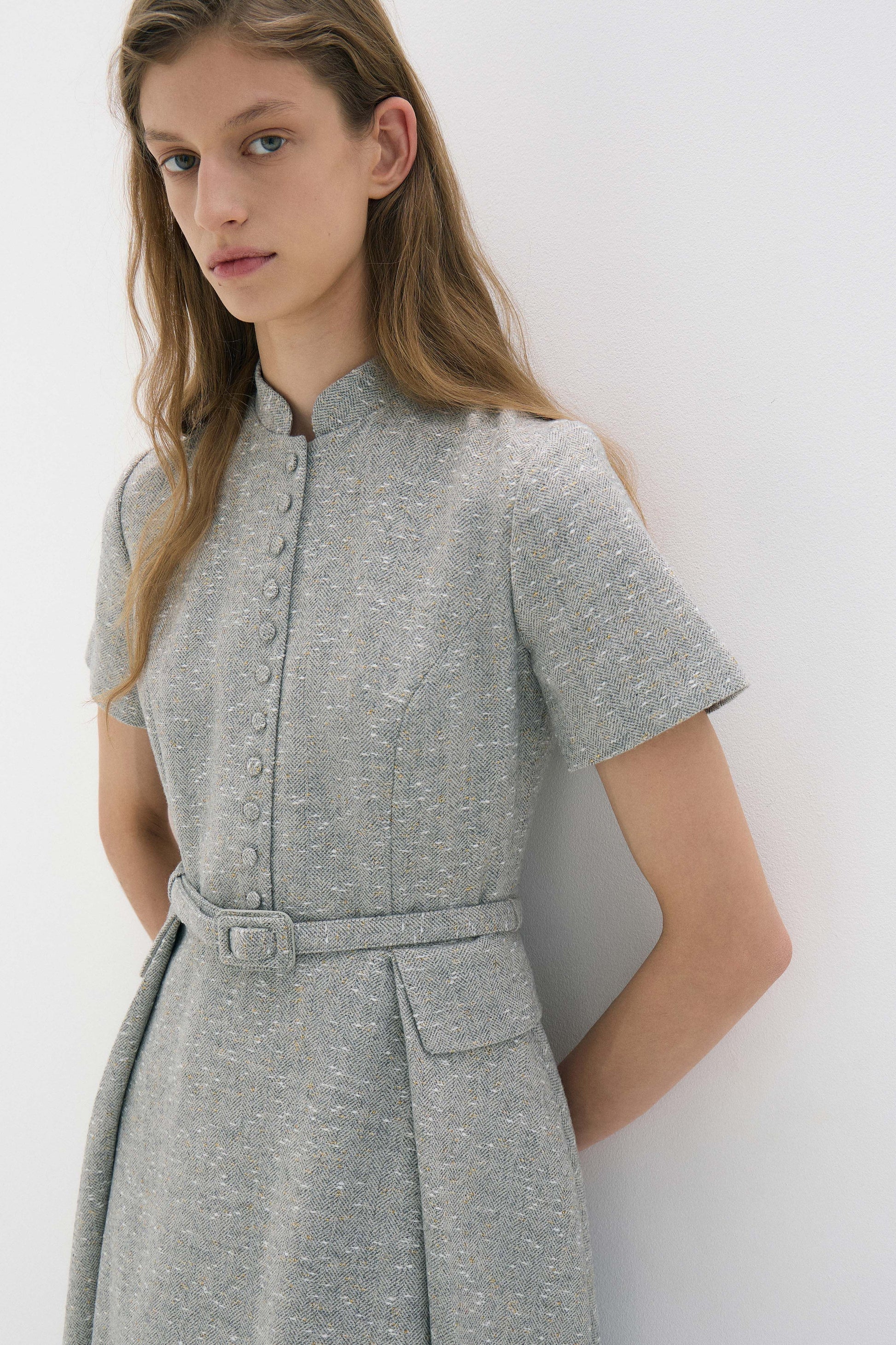 LIGHT GREY MELANGE