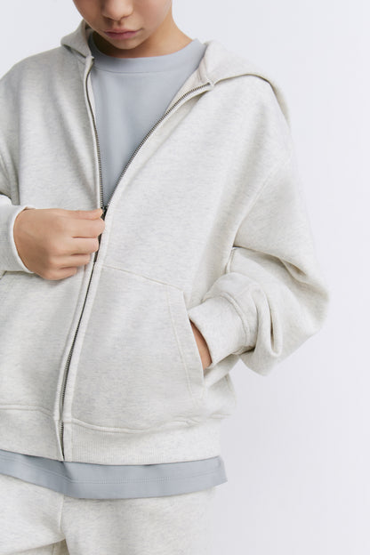 LIGHT GREY MELANGE