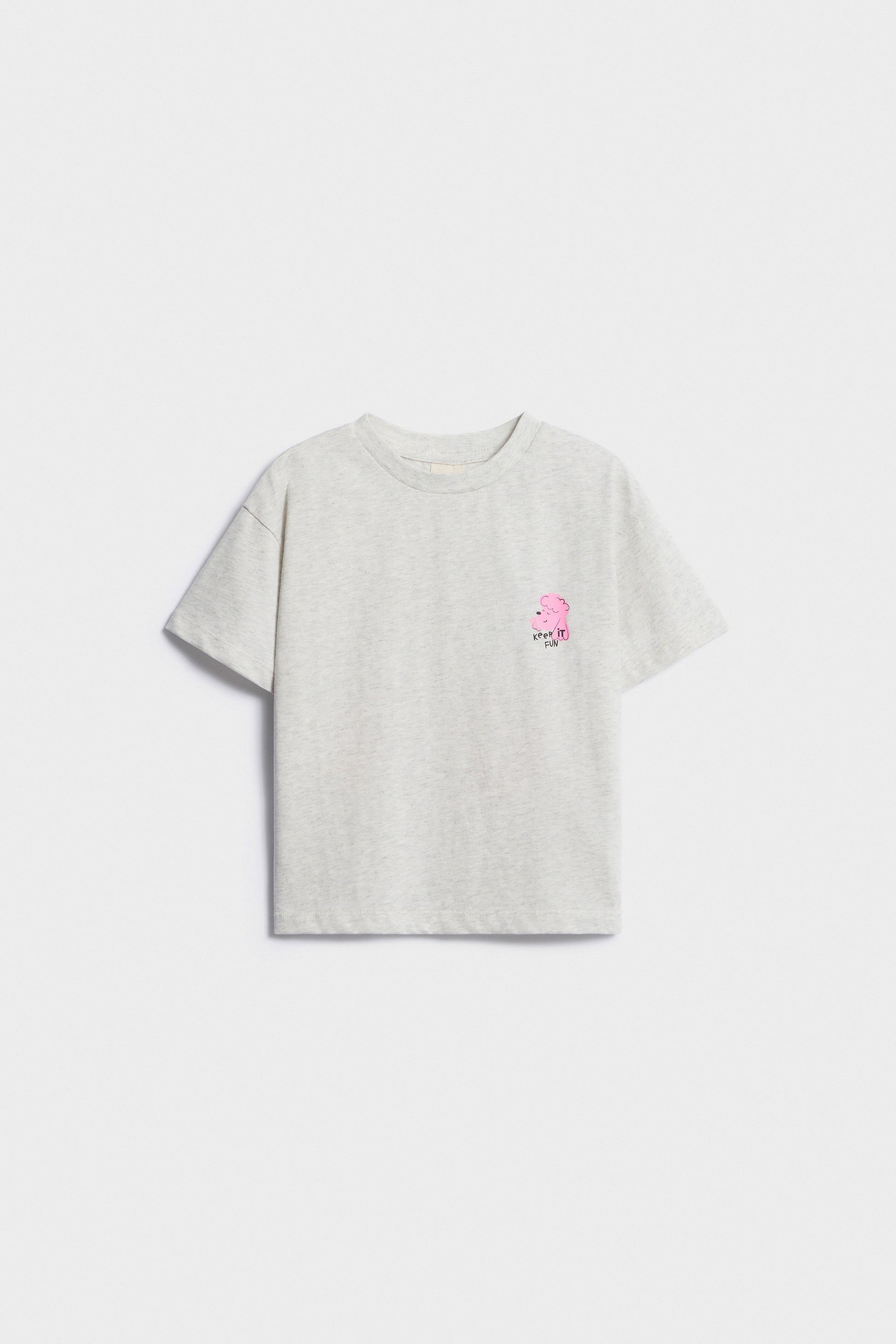 LIGHT GREY MELANGE