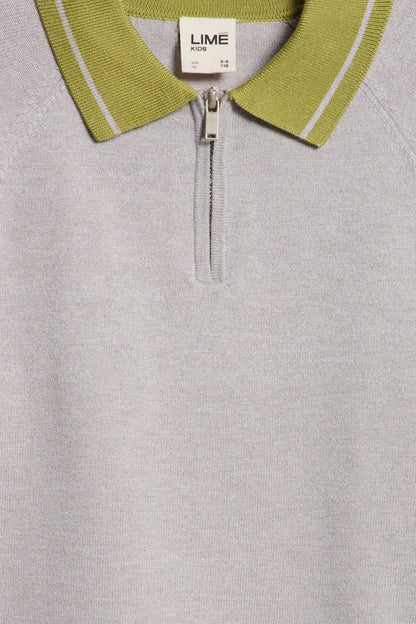 LIGHT GREY MELANGE