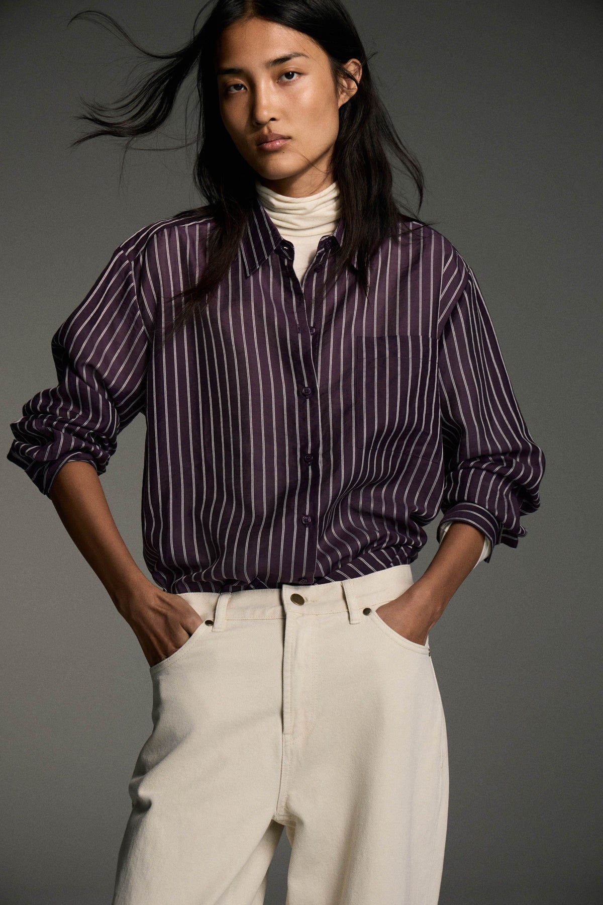 VIOLET/WHITE