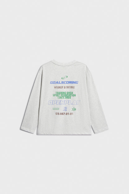 LIGHT GREY MELANGE
