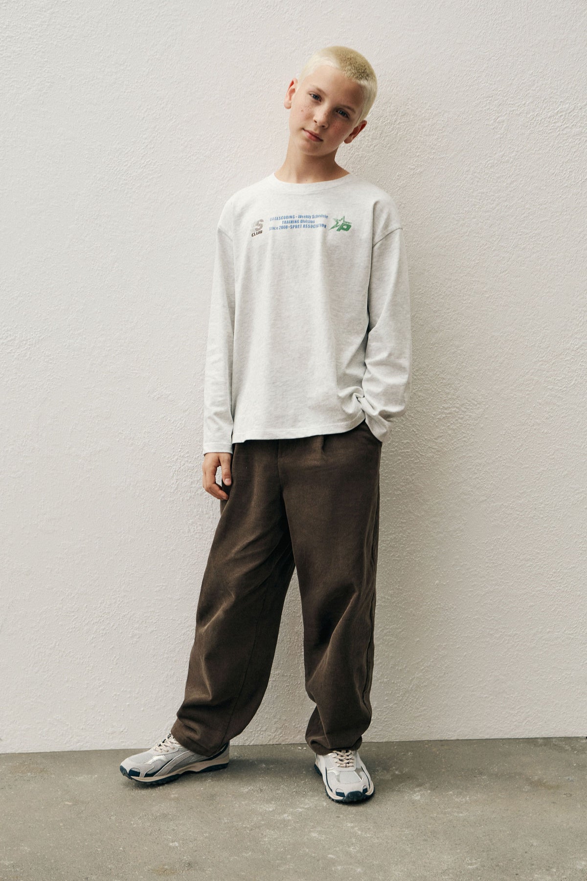 LIGHT GREY MELANGE