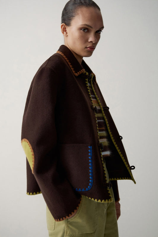 DARK BROWN