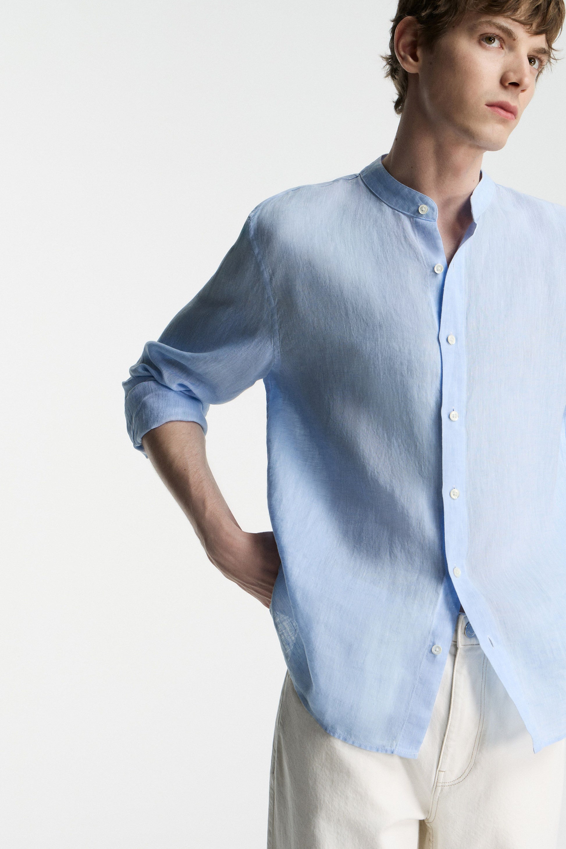 LIGHT BLUE MELANGE