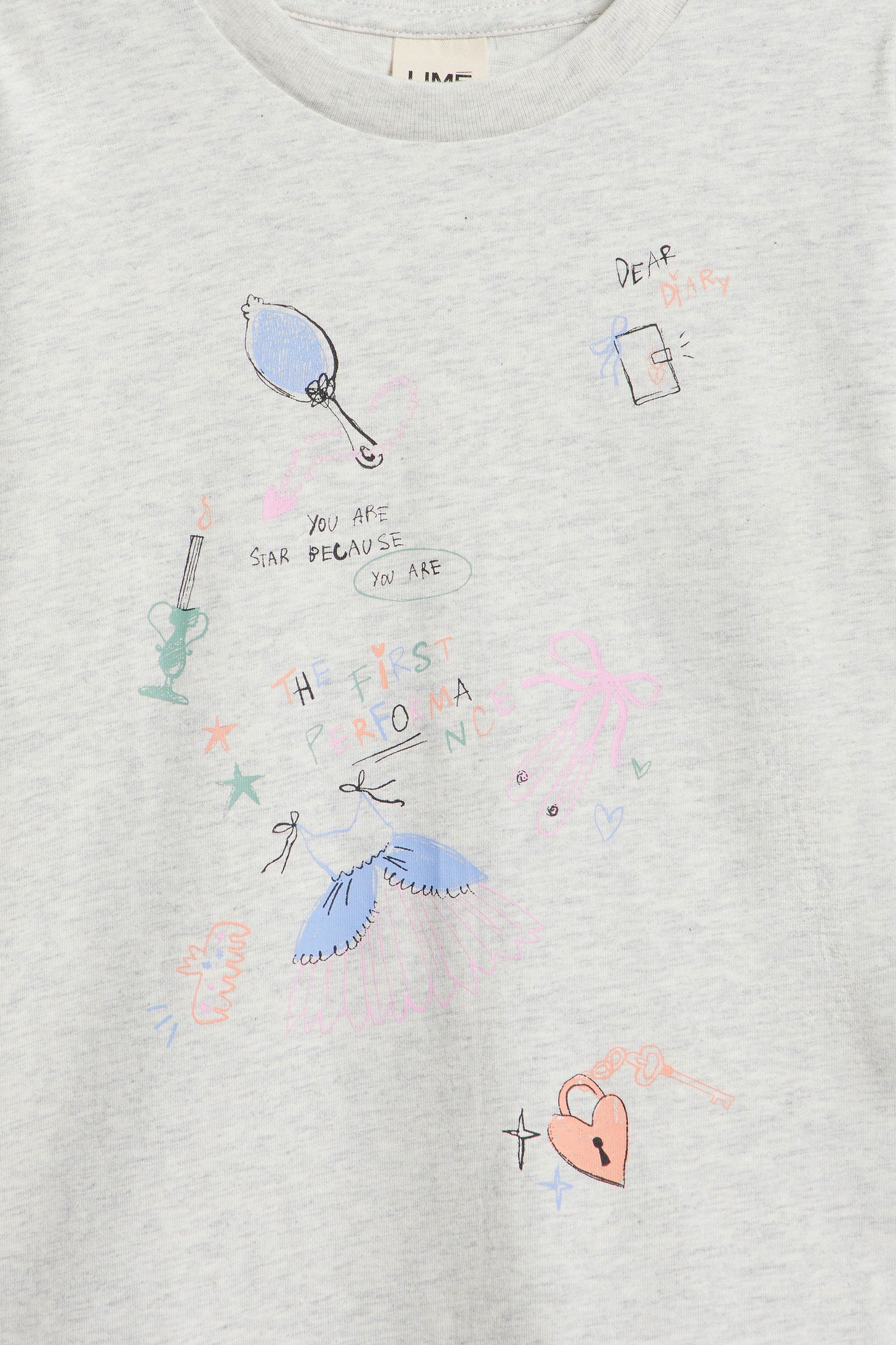 LIGHT GREY MELANGE