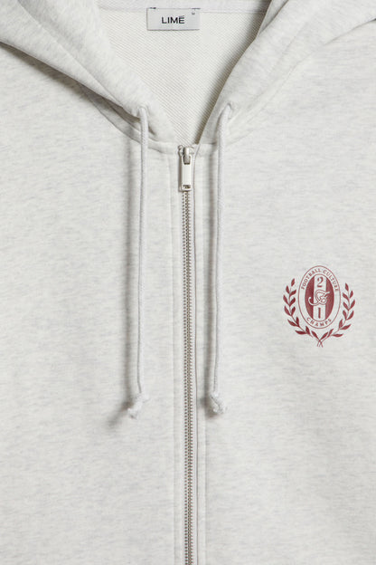 LIGHT GREY MELANGE