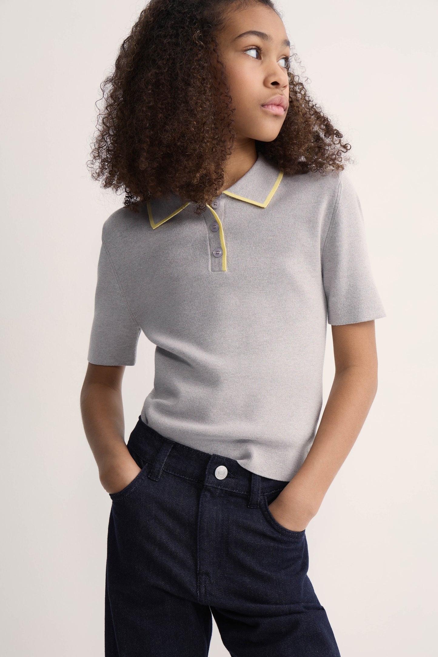 LIGHT GREY MELANGE