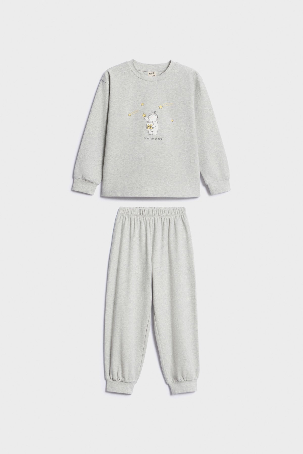 LIGHT GREY MELANGE