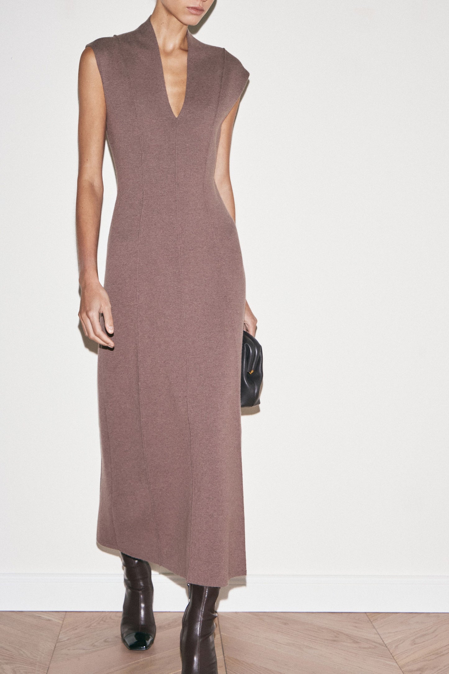 GRAY BROWN MELANGE