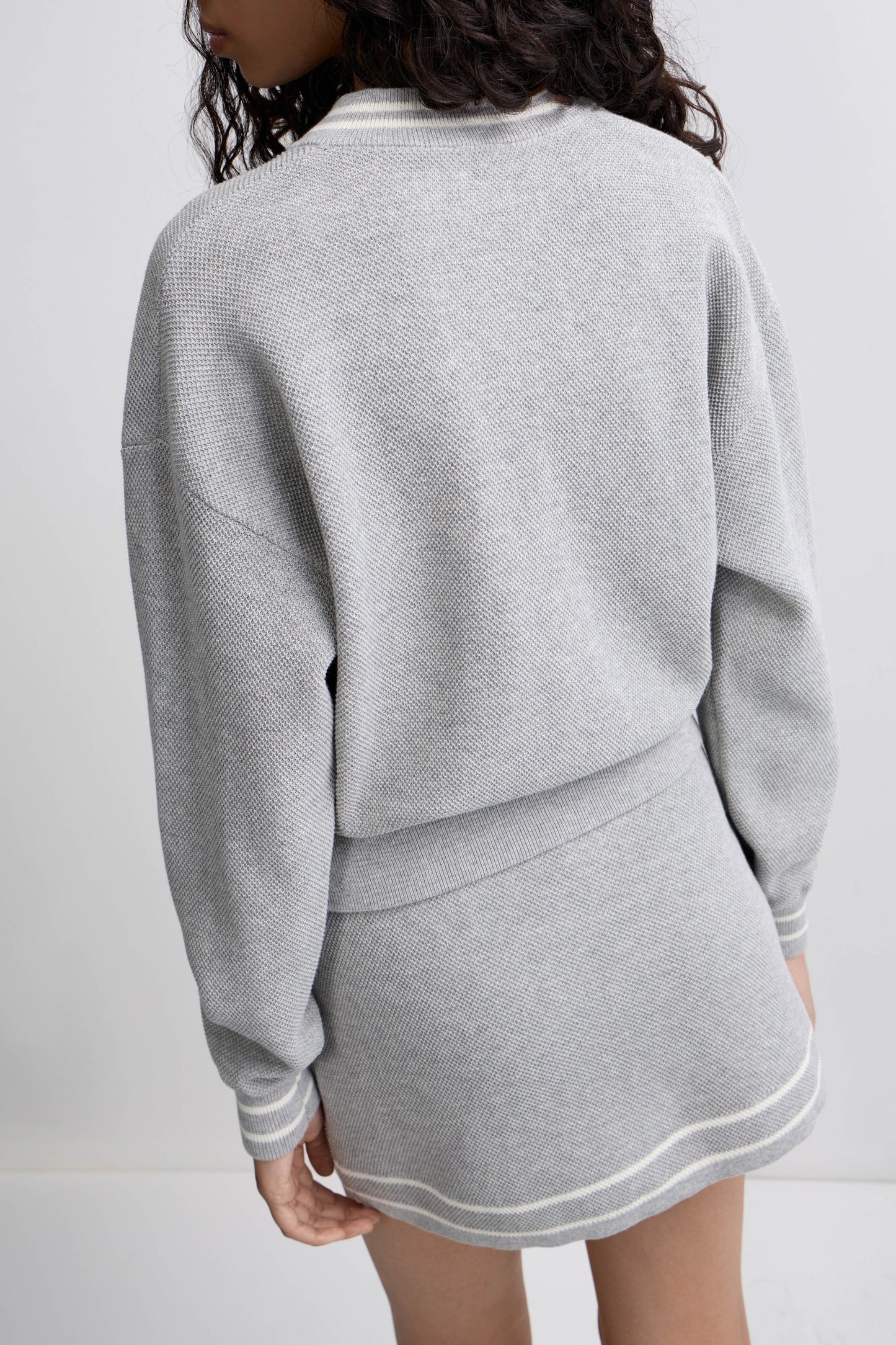 LIGHT GREY MELANGE