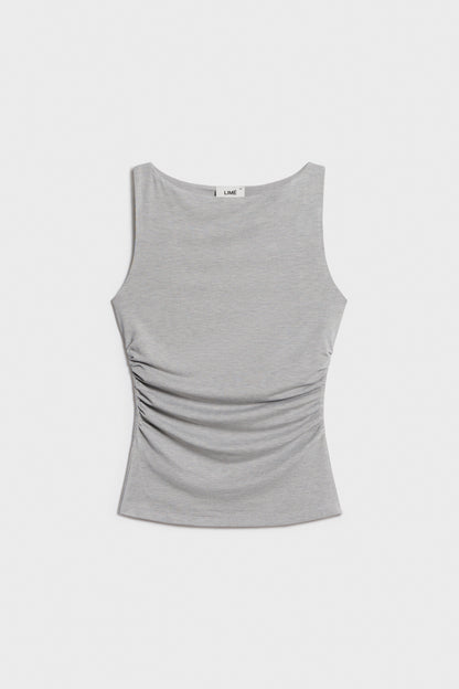 LIGHT GREY MELANGE