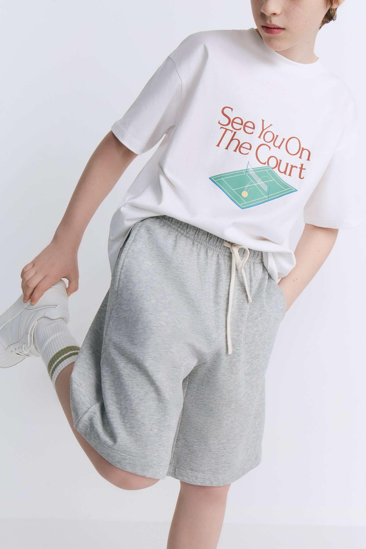 LIGHT GREY MELANGE