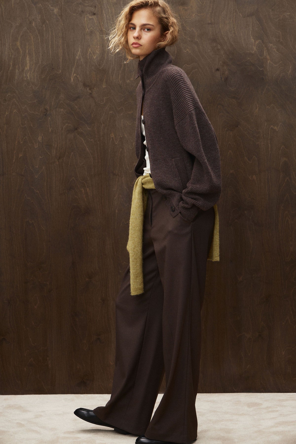 GRAY BROWN MELANGE