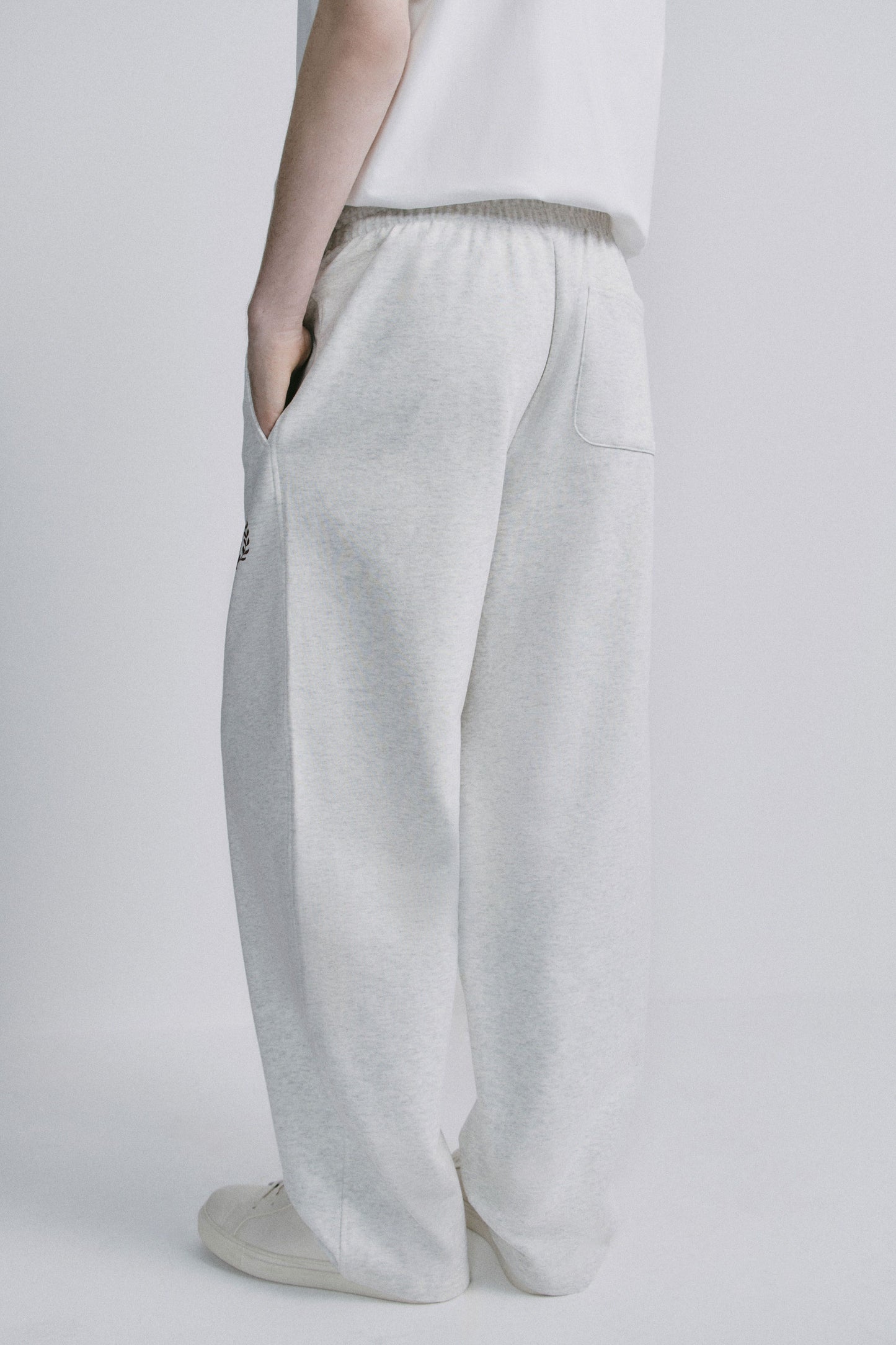 LIGHT GREY MELANGE