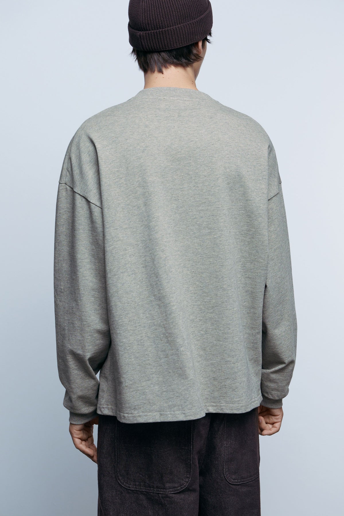 GREY BEIGE MELANGE