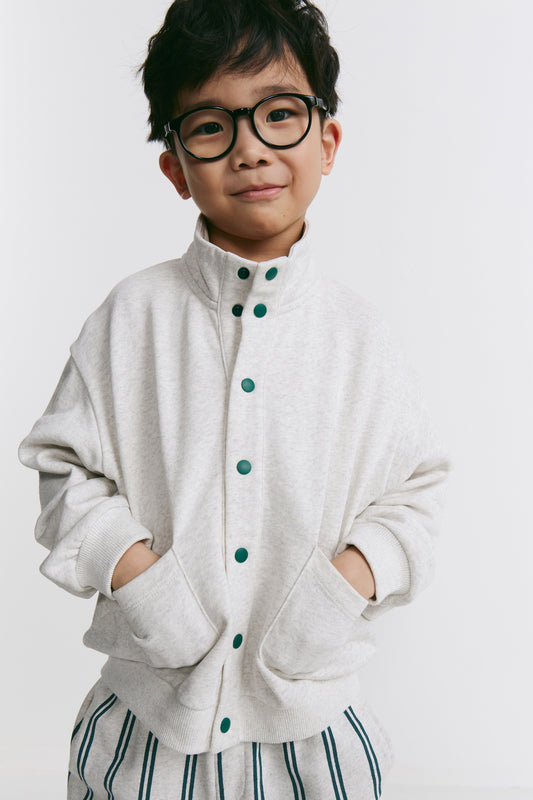 LIGHT GREY MELANGE