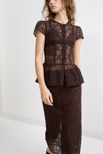 DARK BROWN