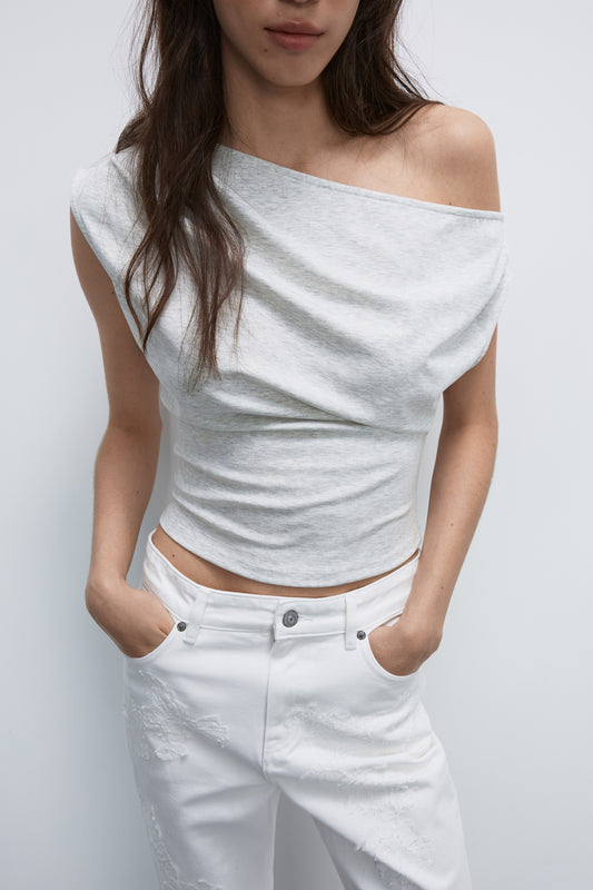 LIGHT GREY MELANGE
