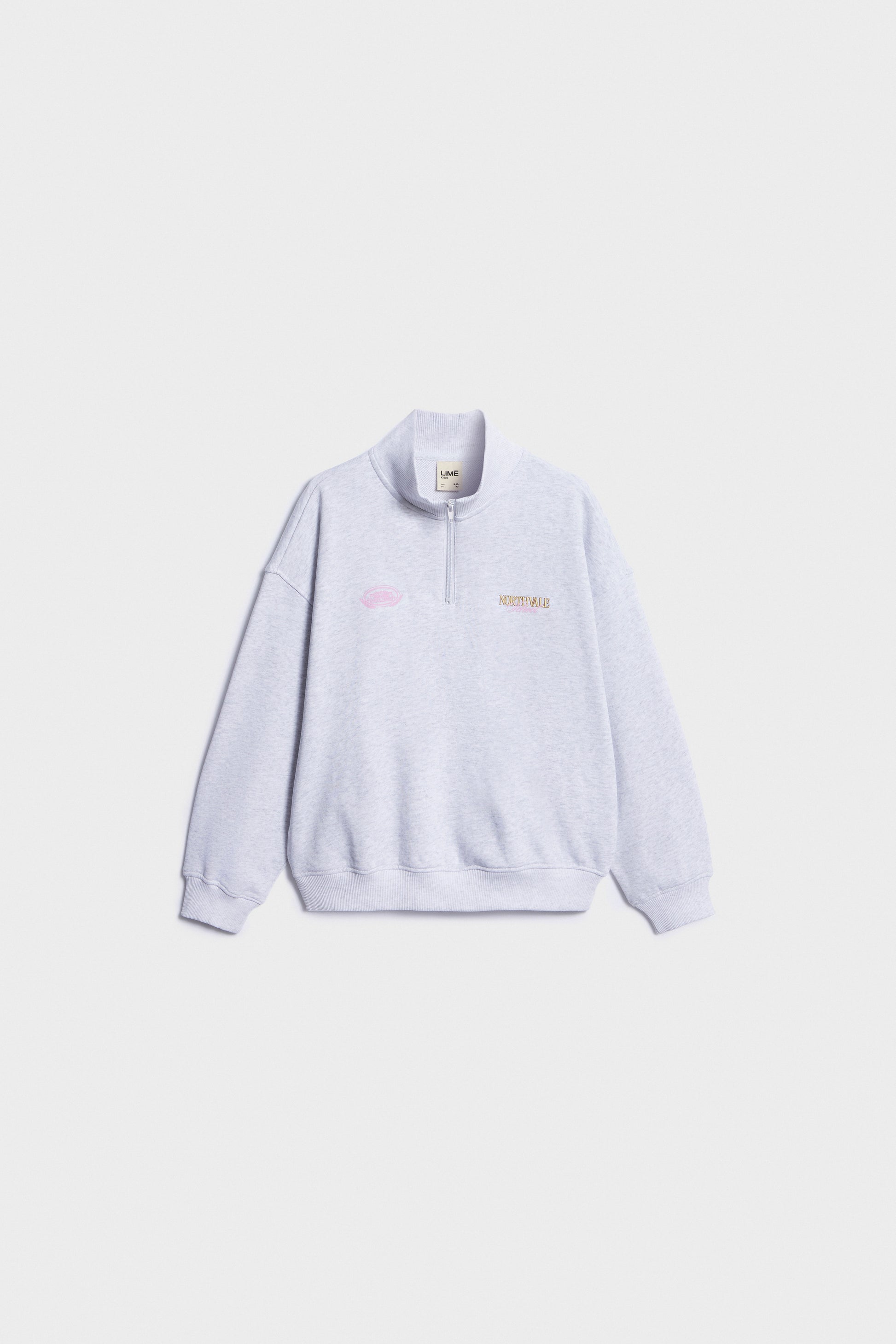 LIGHT GREY MELANGE