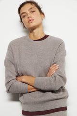 GREY BEIGE MELANGE