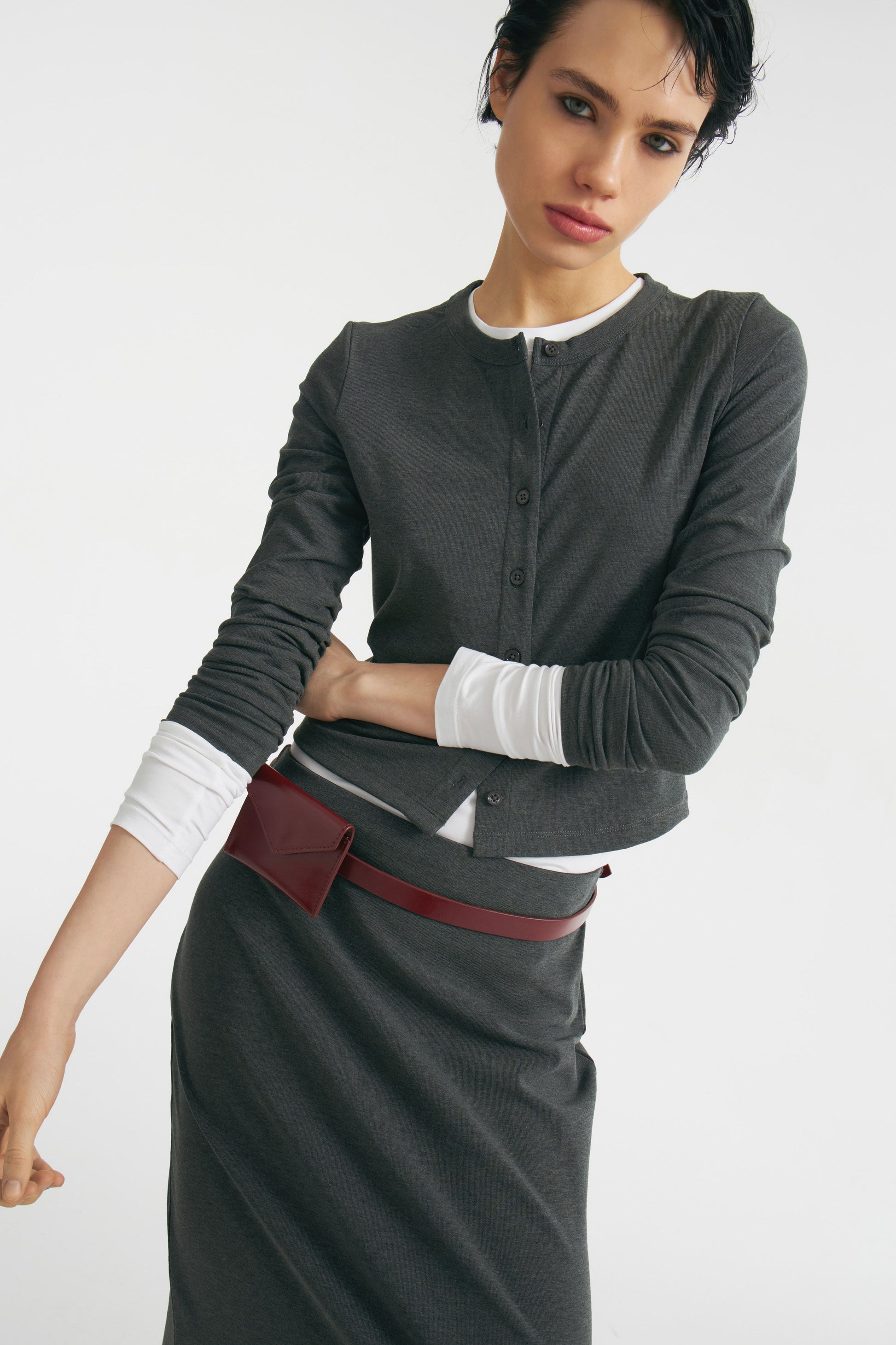 DARK GREY MELANGE