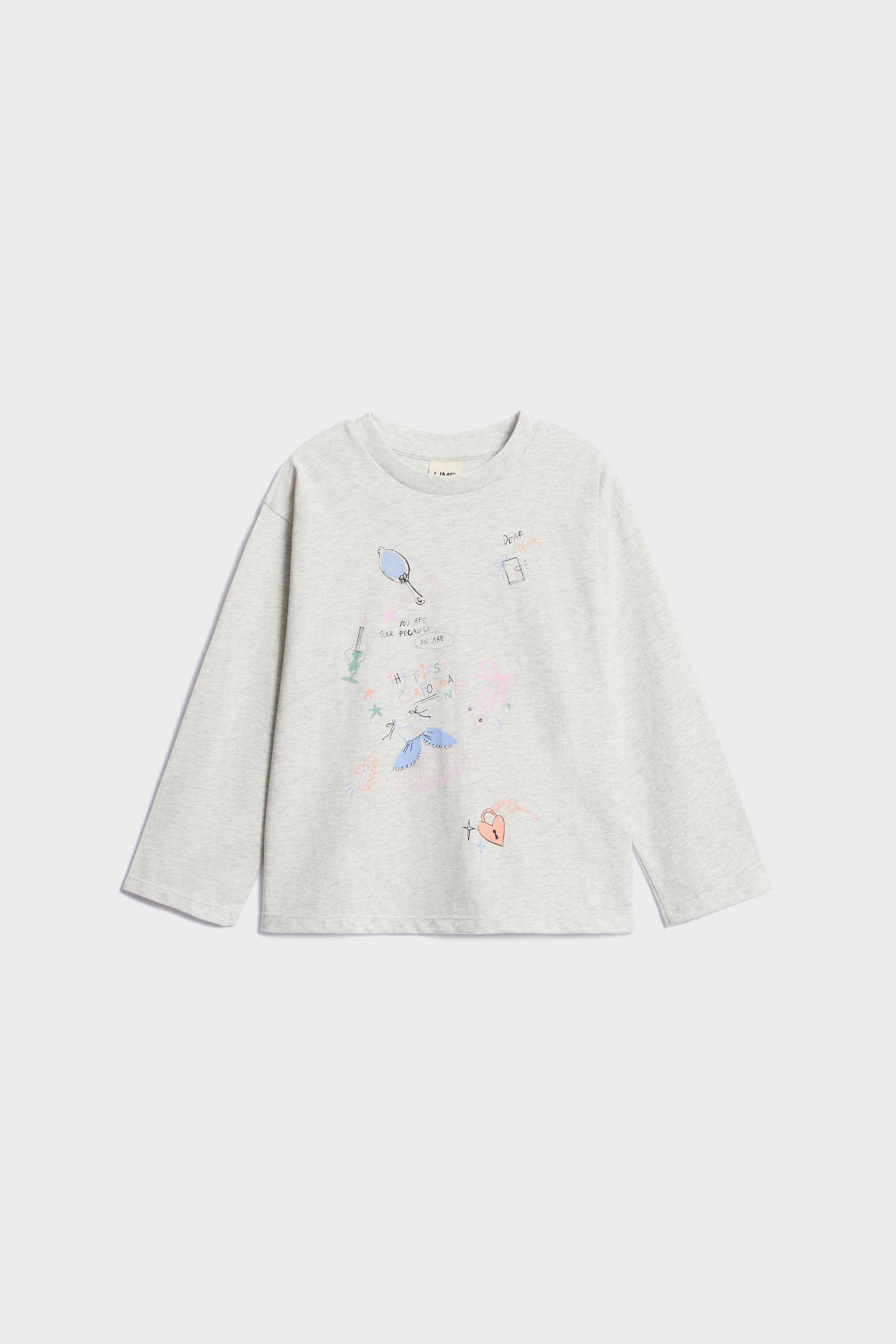 LIGHT GREY MELANGE