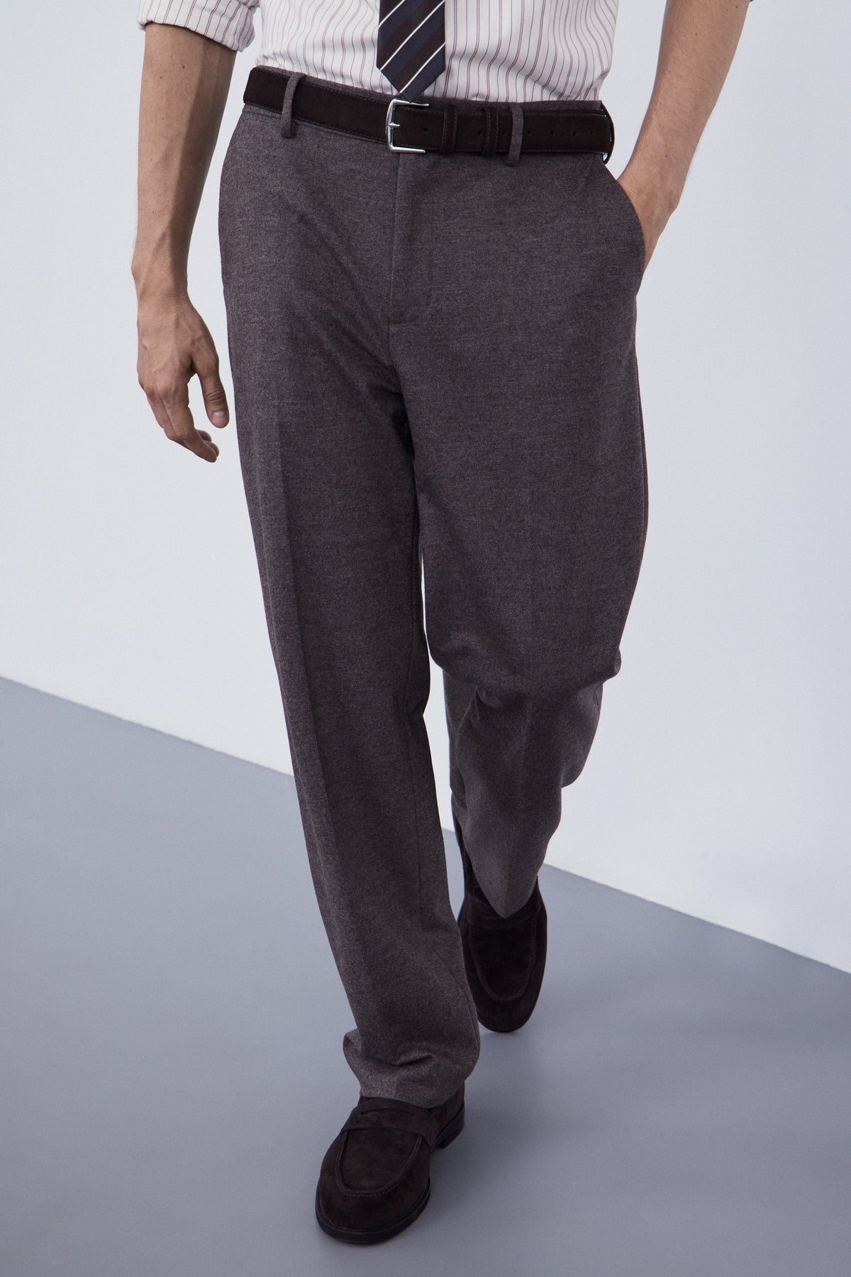 BROWN MELANGE