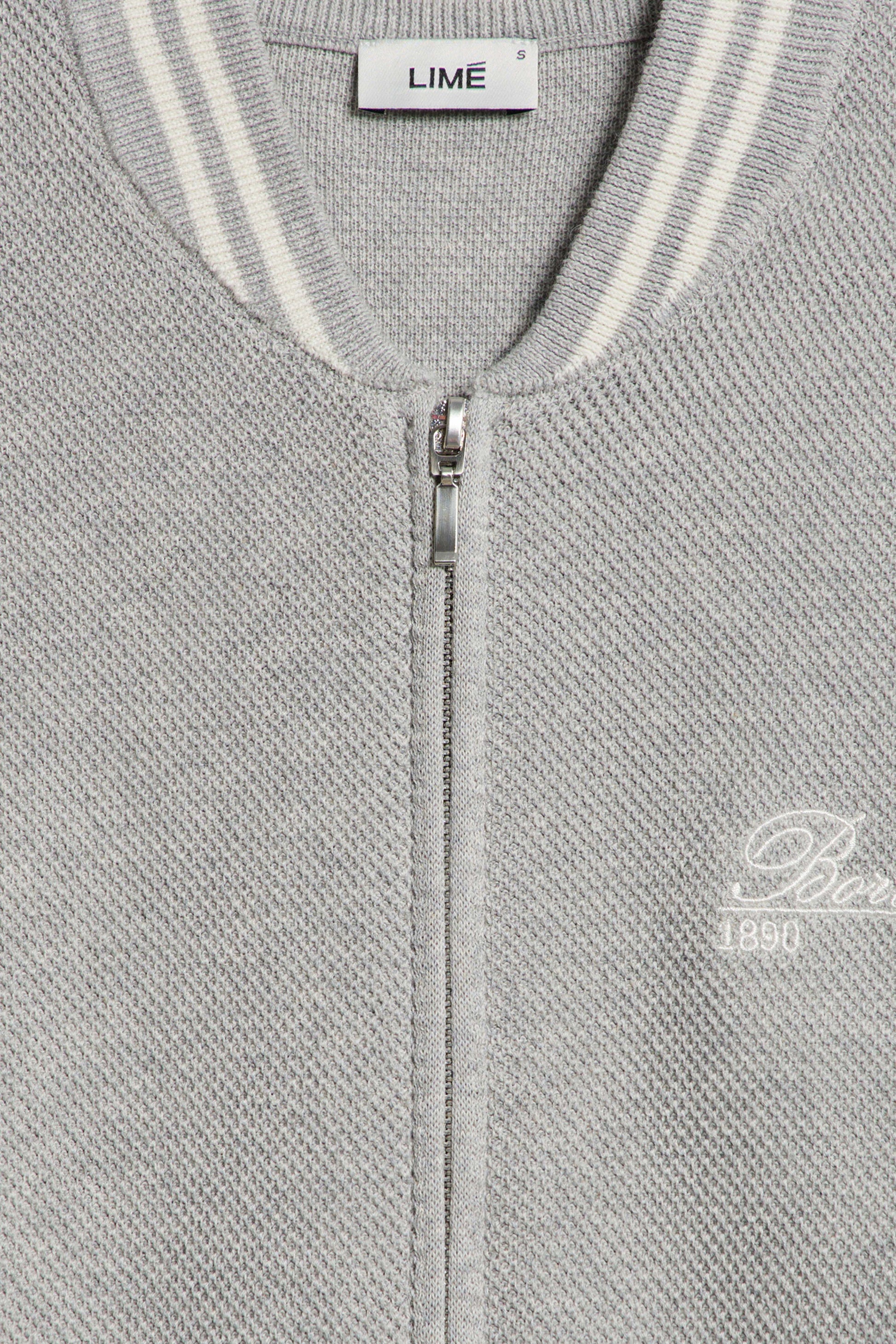 LIGHT GREY MELANGE