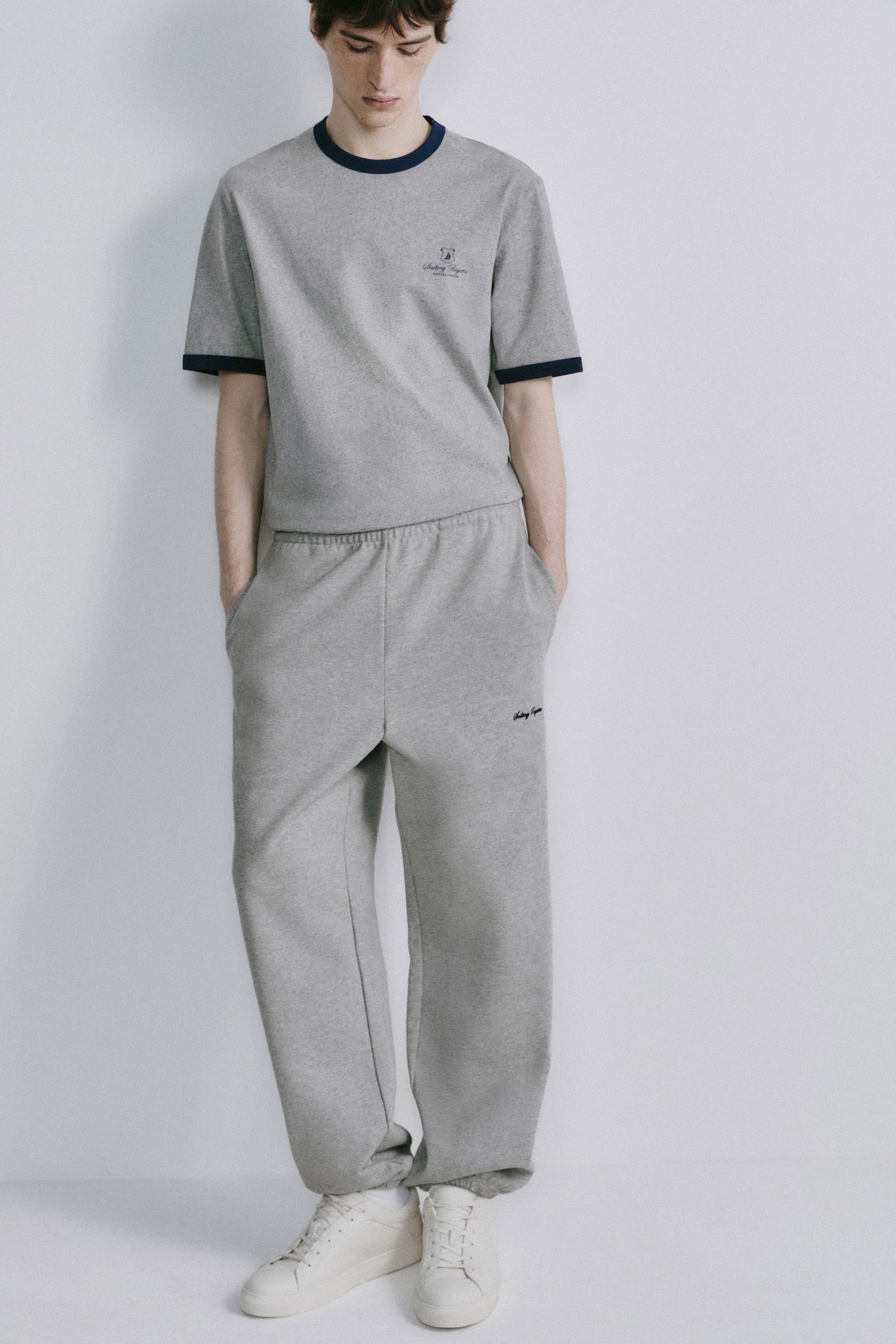 LIGHT GREY MELANGE