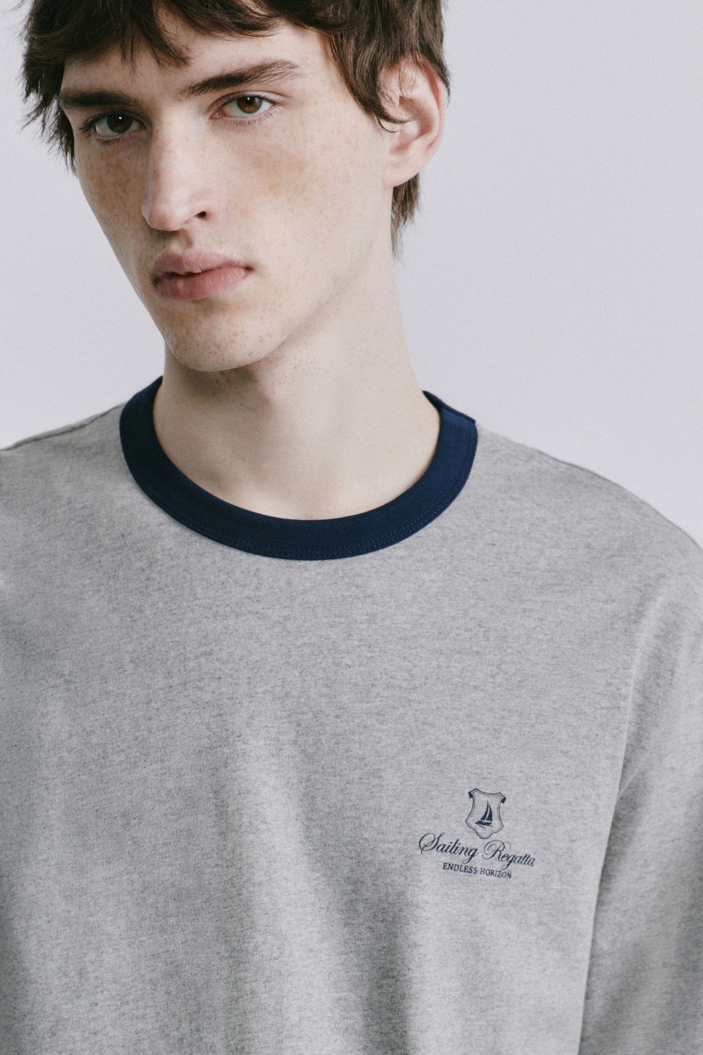 LIGHT GREY MELANGE