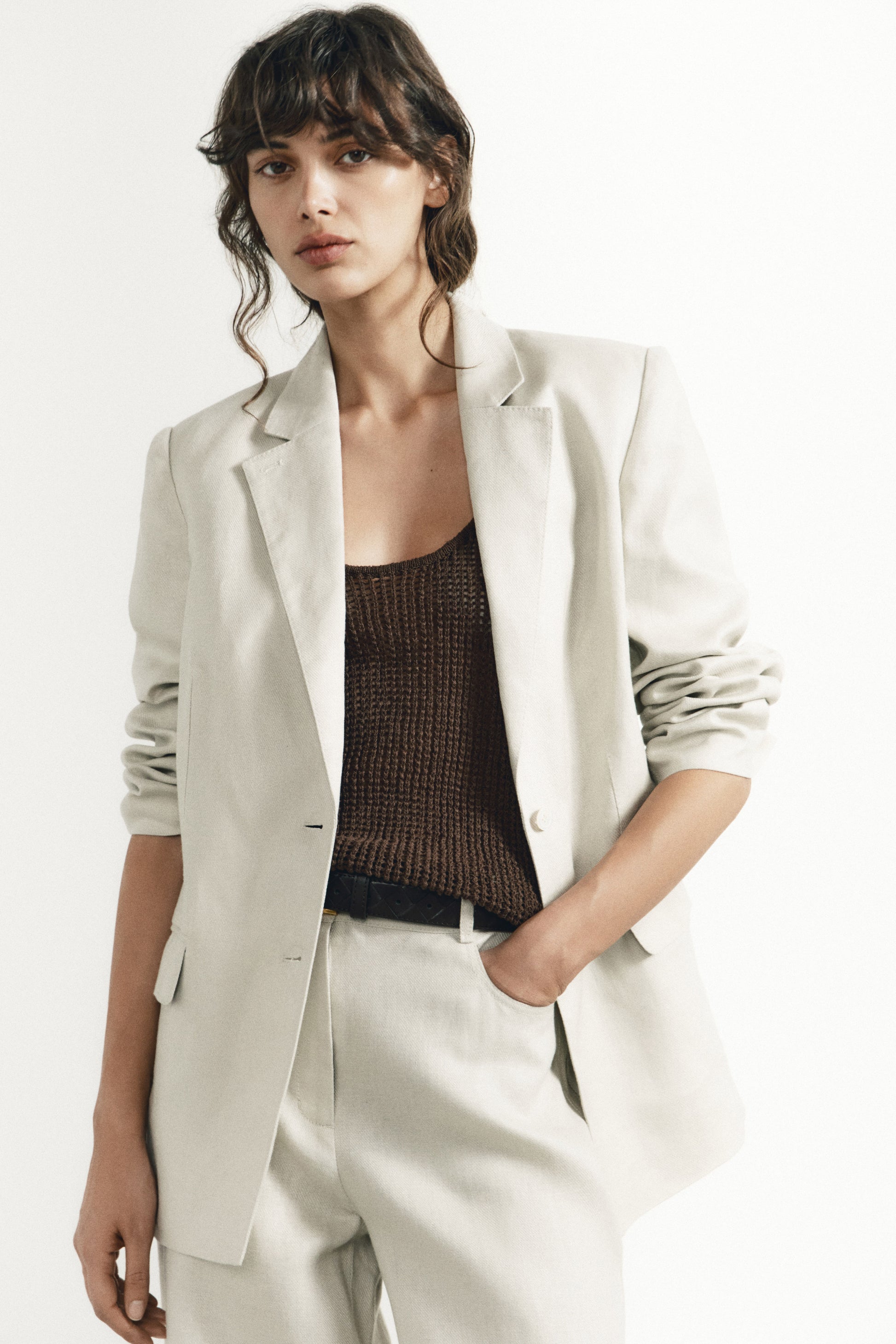 LIGHT GREY MELANGE