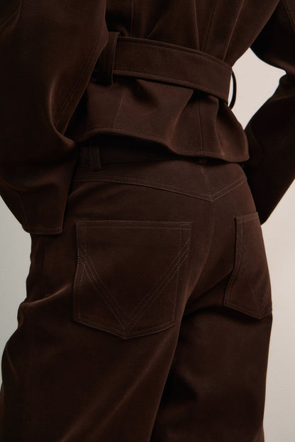 DARK BROWN
