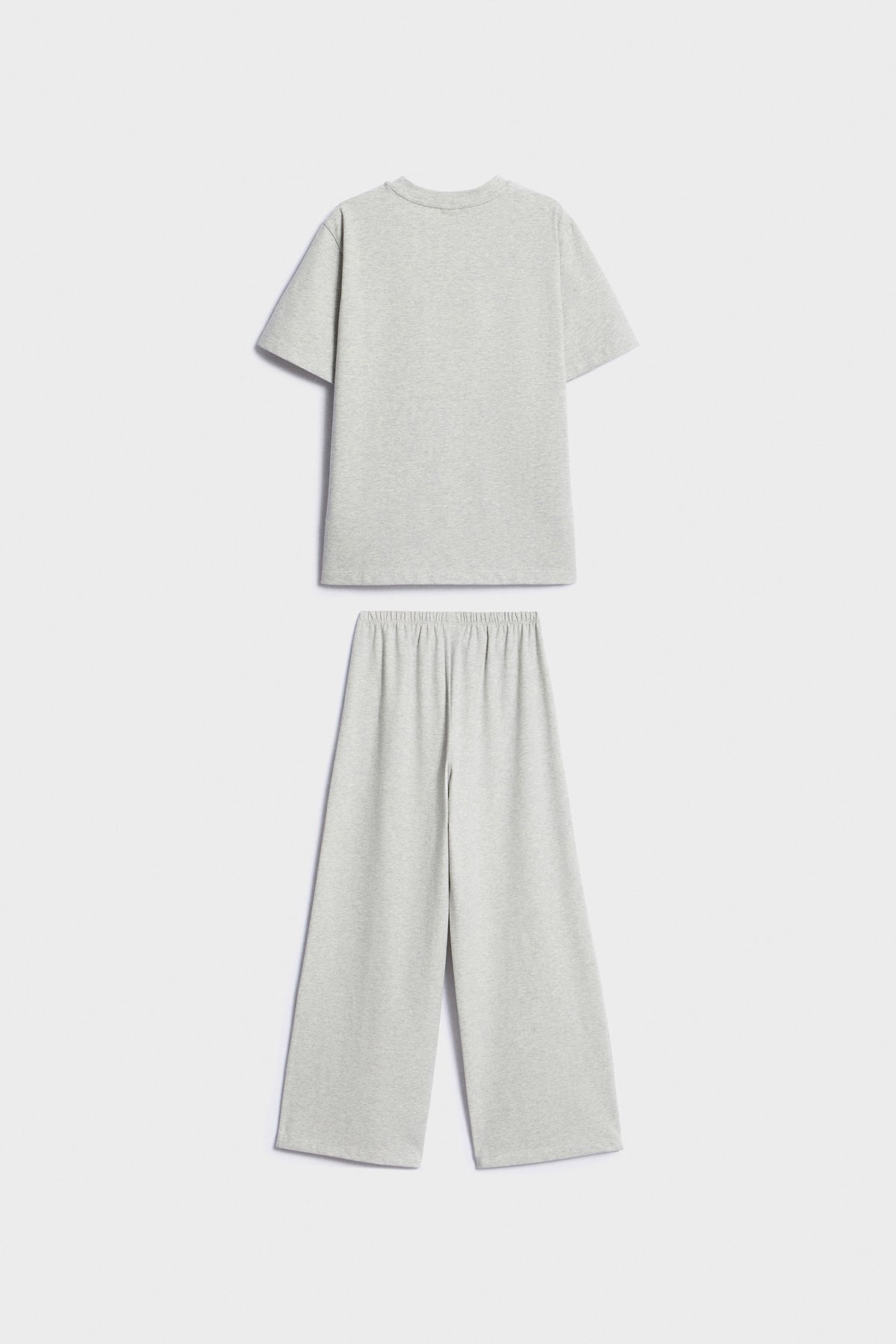 LIGHT GREY MELANGE