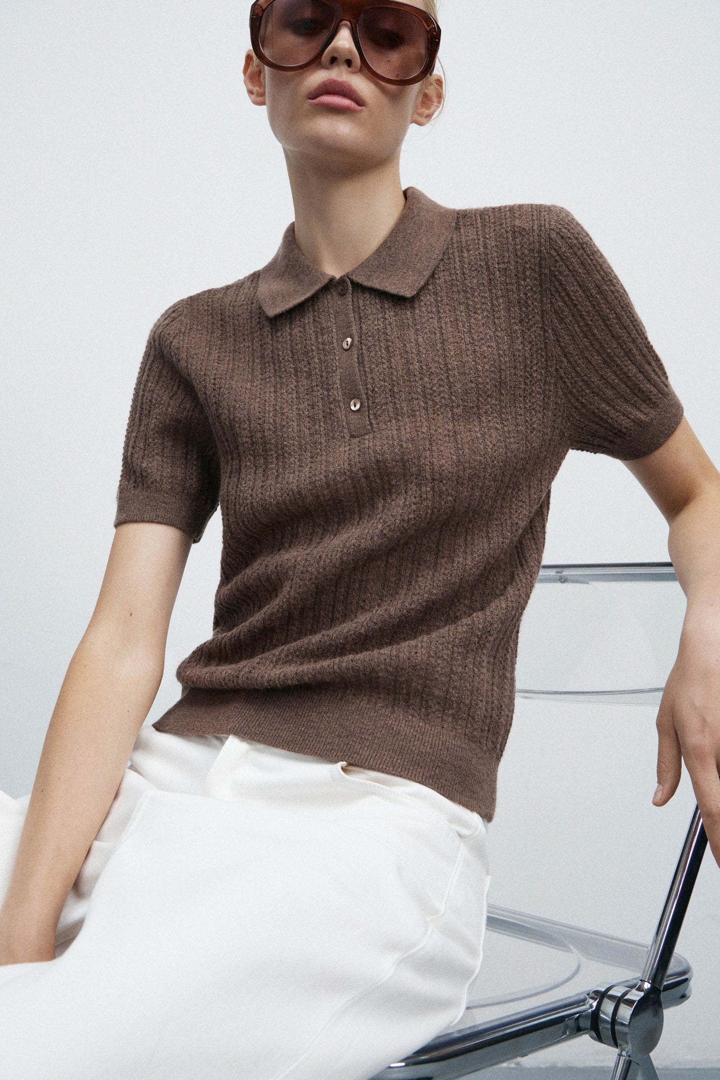 BROWN MELANGE