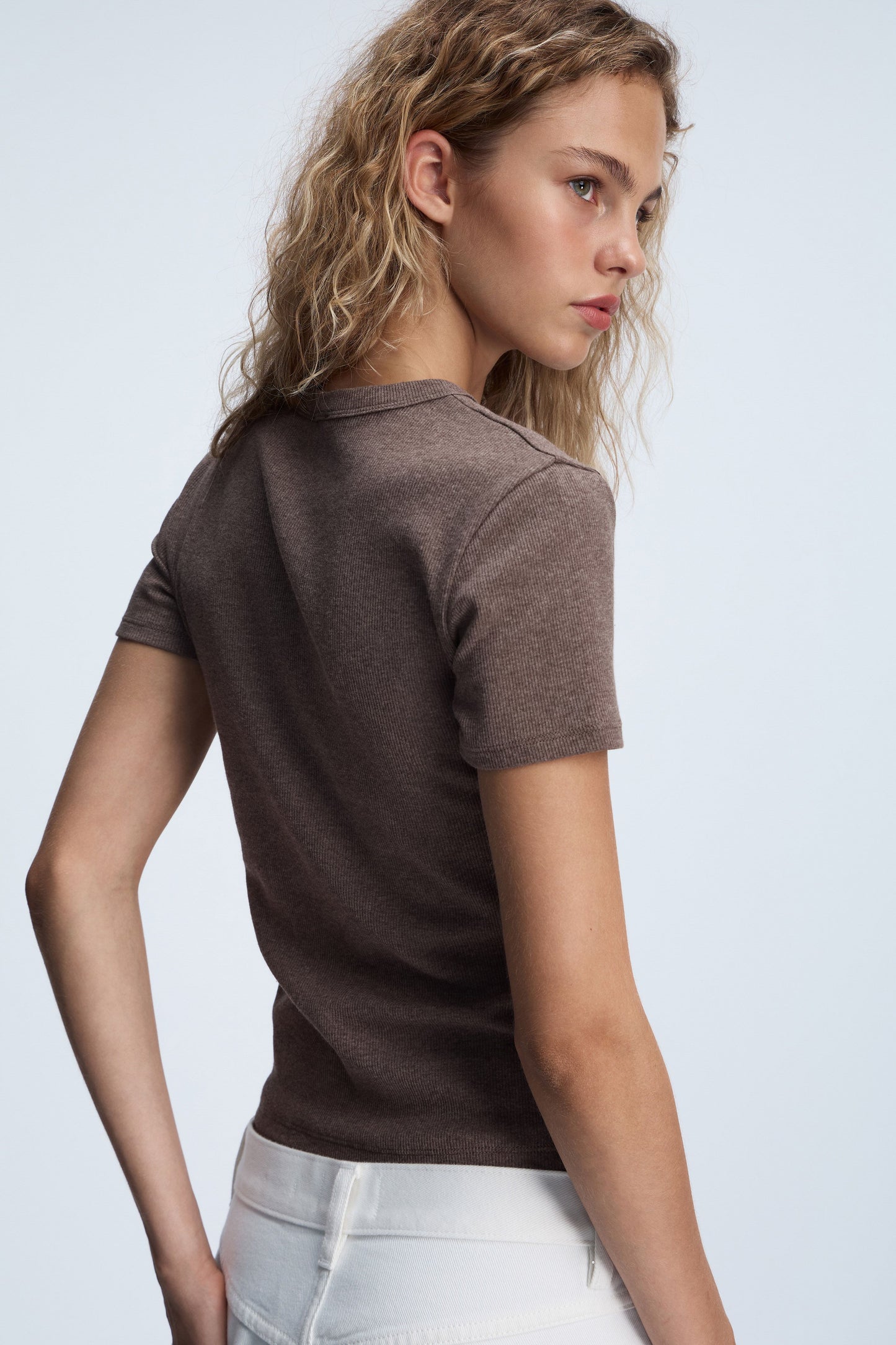 GREY BEIGE MELANGE
