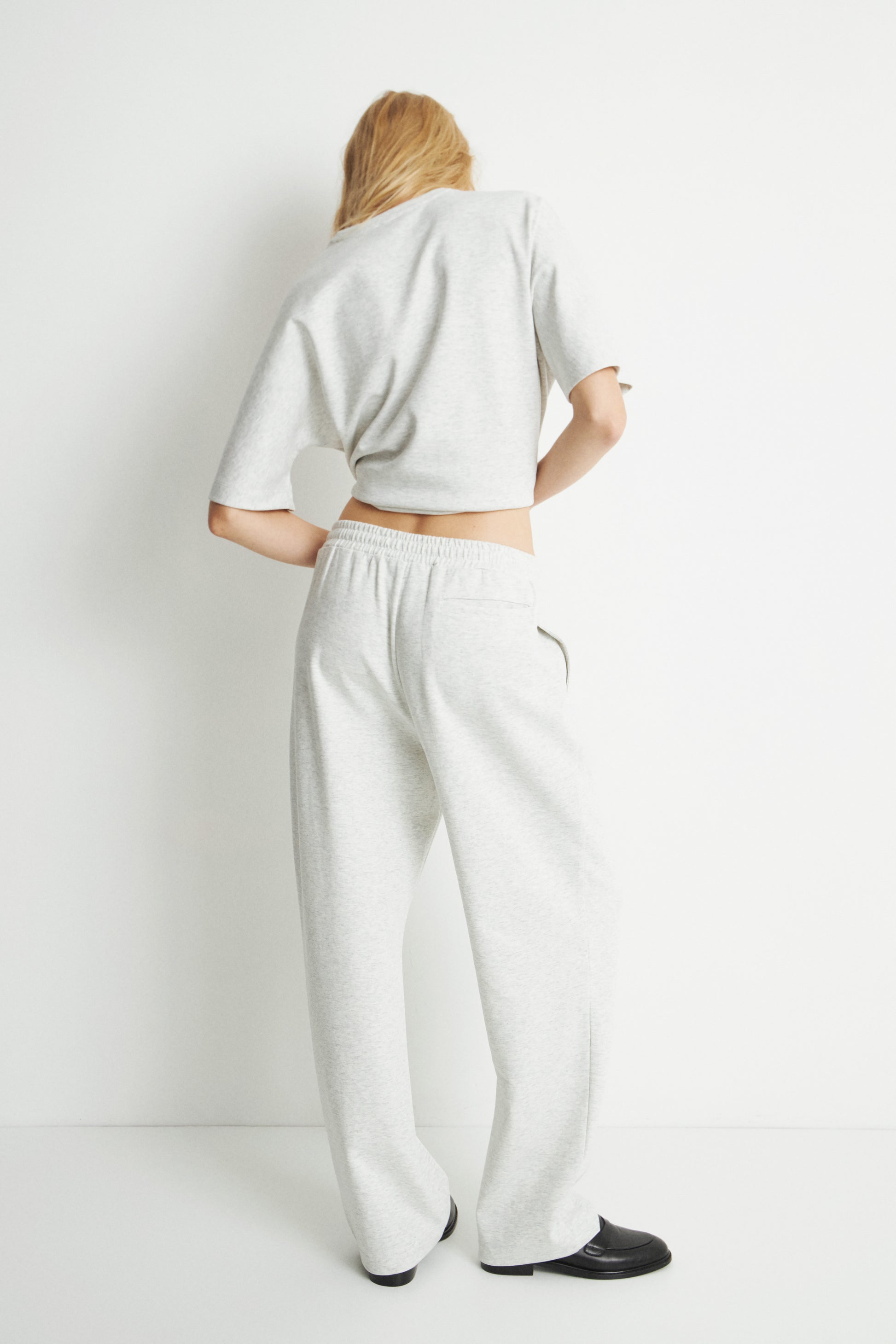 LIGHT GREY MELANGE