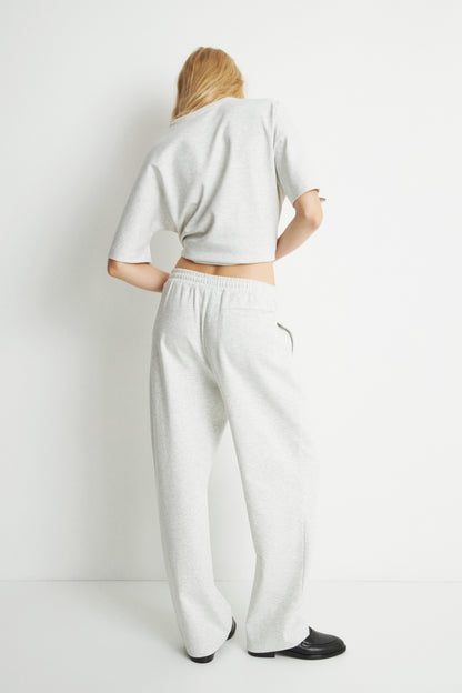 LIGHT GREY MELANGE