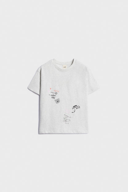 LIGHT GREY MELANGE