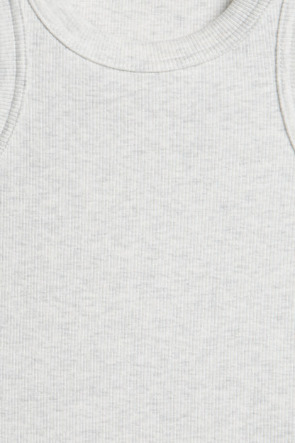 LIGHT GREY MELANGE