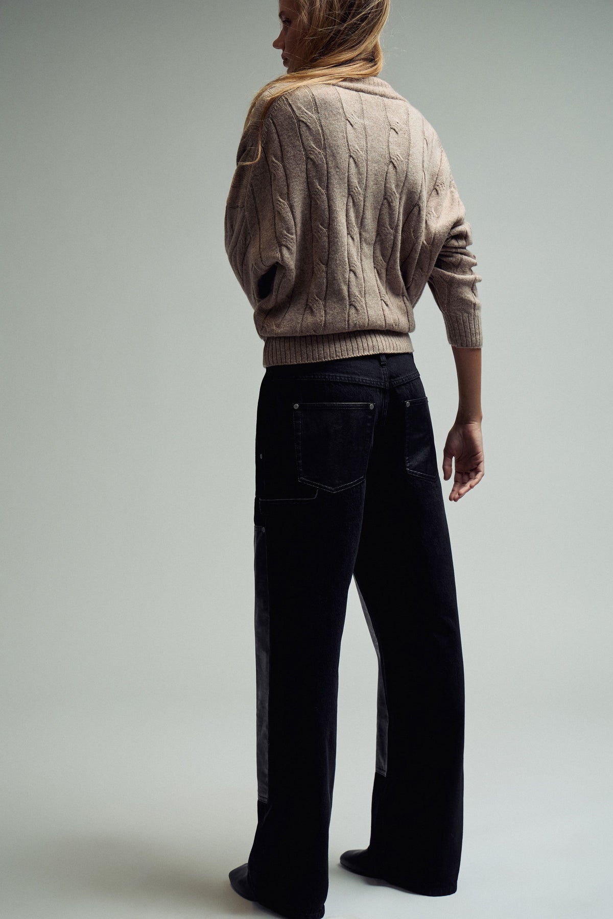 GREY BEIGE MELANGE