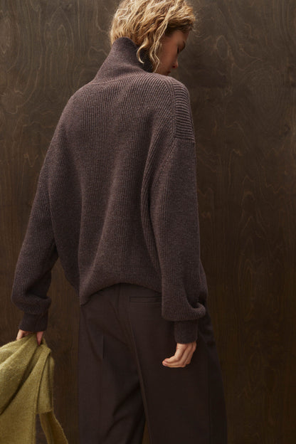 GRAY BROWN MELANGE