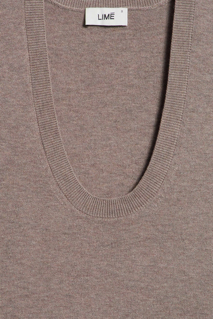 GREY BEIGE MELANGE