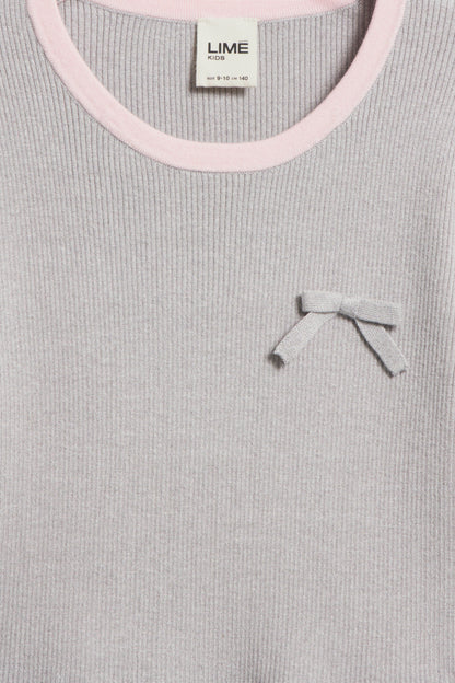 LIGHT GREY MELANGE