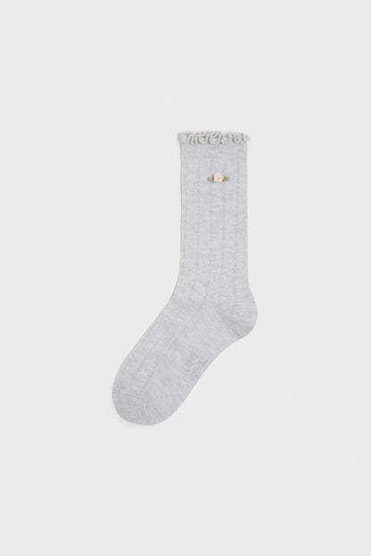 LIGHT GREY MELANGE