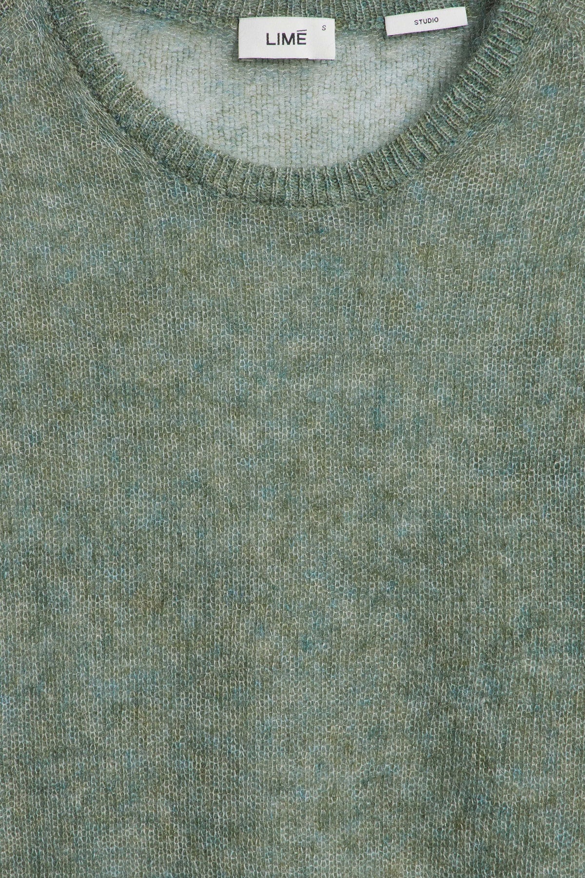 GRAY-GREEN MELANGE