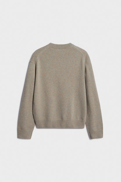 GRAY-GREEN MELANGE